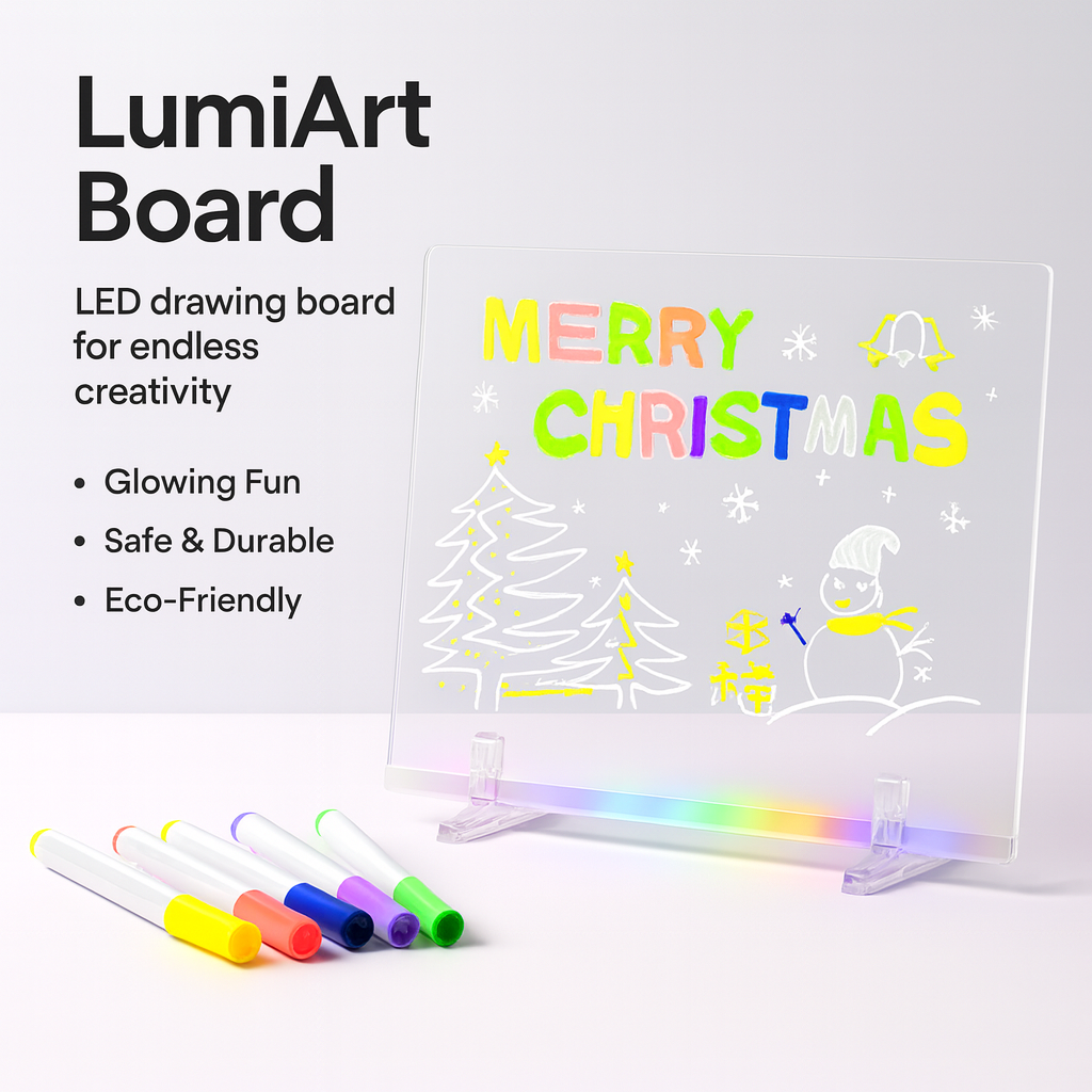Inspire Creativity With Colorful LED Drawing